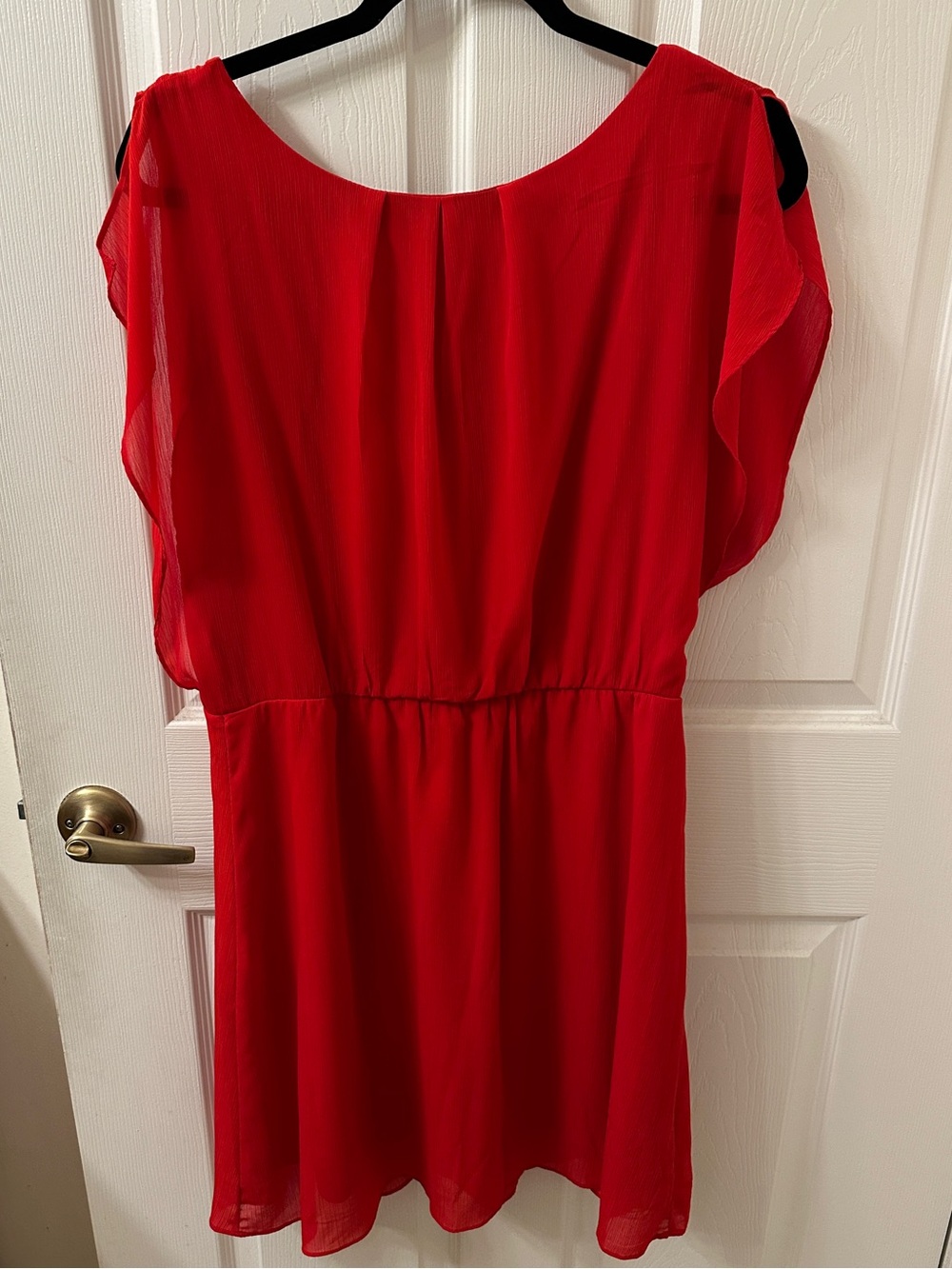 The Limited Red Women's Chiffon Dress Size L